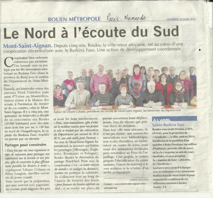 Article Paris Normandie_ 18 mars 16